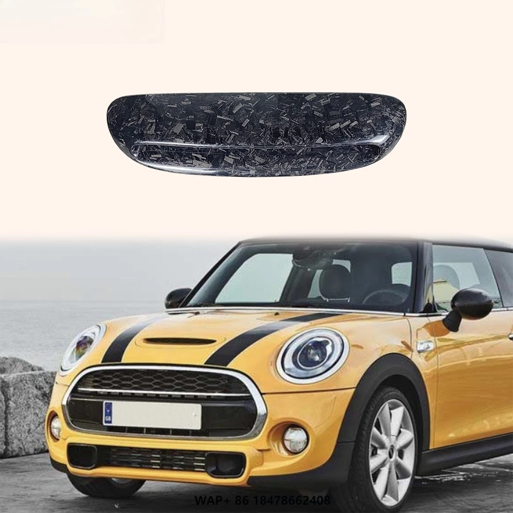 

For Mini Cooper F56 13-22 Forged Carbon DS Hood Bonnet Scoop Air Vent Cover