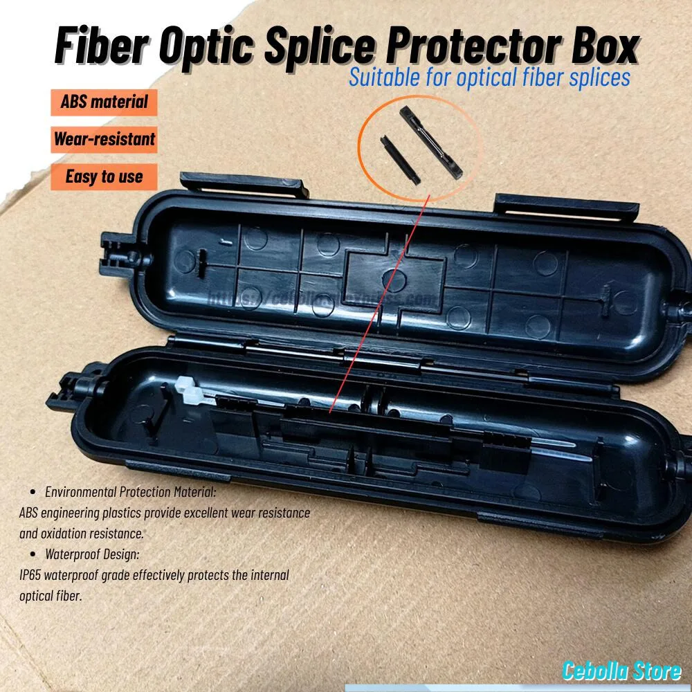 

Водонепроницаемое оптическое волокно кабеля с защитной коробкой для оптоволокна соединительного разъема