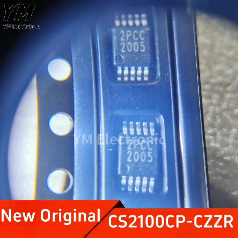 New Original CS2100CP-CZZR CS2100CP-CZZ Screen printed 2PCC MOSP10 clock chip