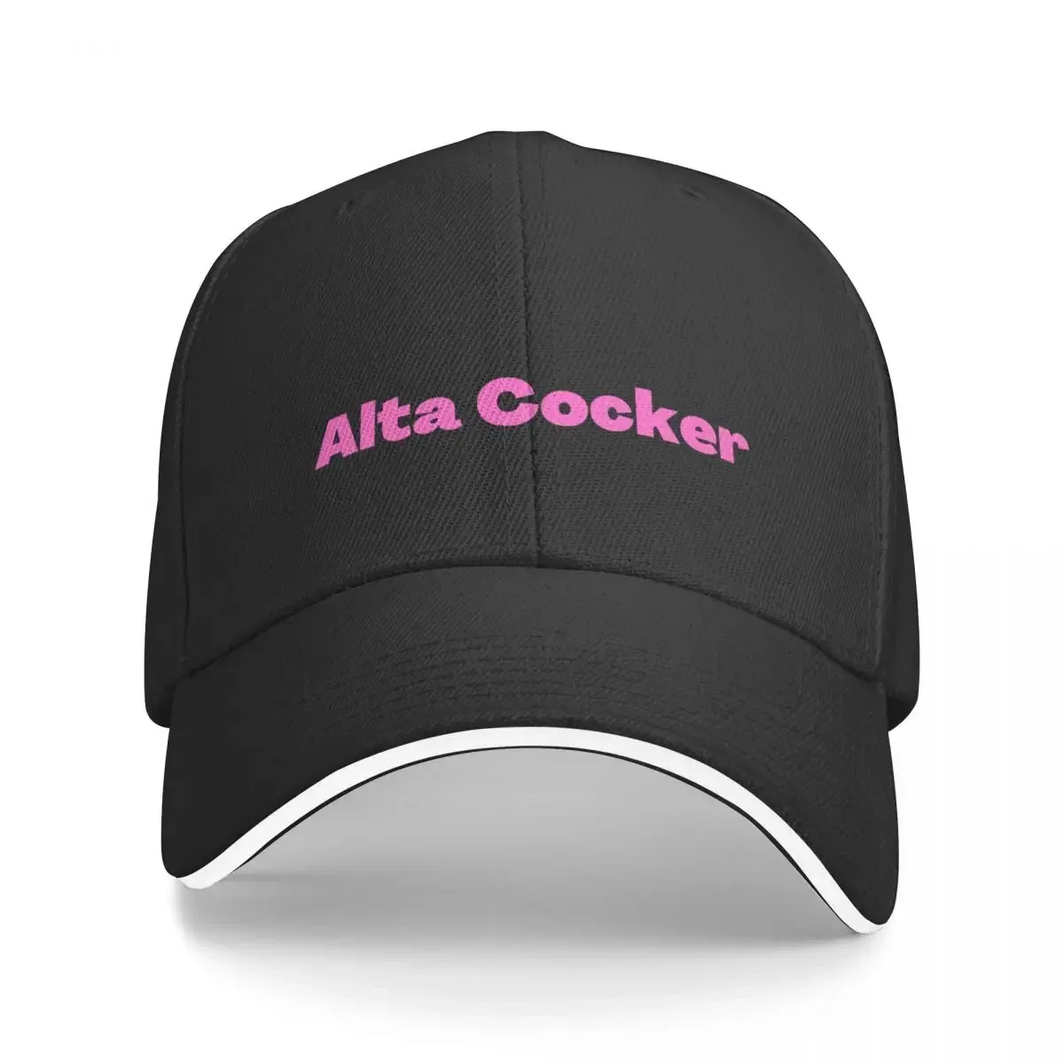 Yiddish Alta Cocker pink -- Funny Old Person Baseball Cap Vintage Hip Hop Mens Hats Women's