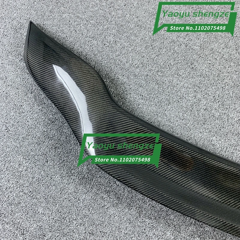 Carbon fiber Unpainted Color Rear Trunk Boot Wing Rear Lip Spoiler For Kia K5 Optima 2011 2012 2013 R style