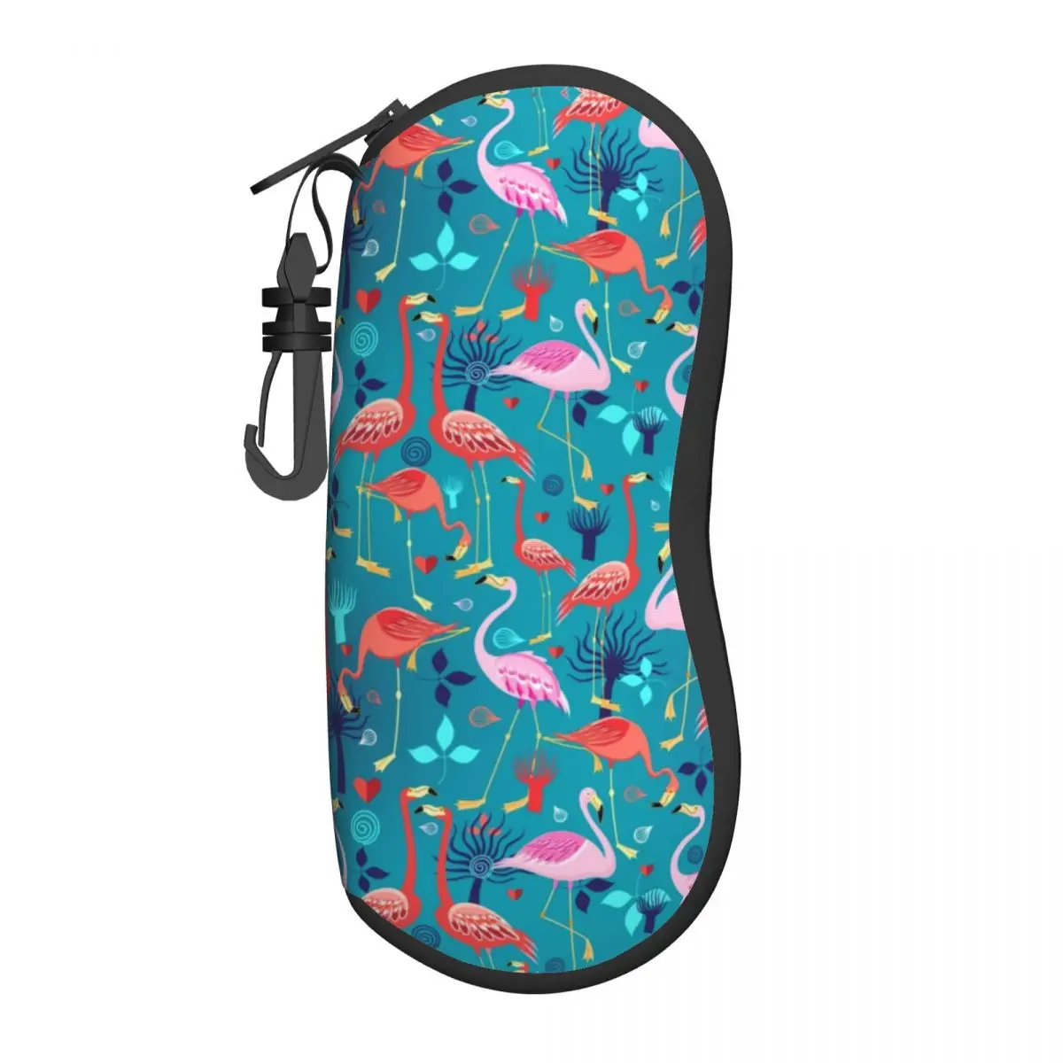 Beautiful Flamingo Pattern Shell Eyeglasses Case Men Women Cute Animal Bird Glasses Case Sunglasses Box Pouch