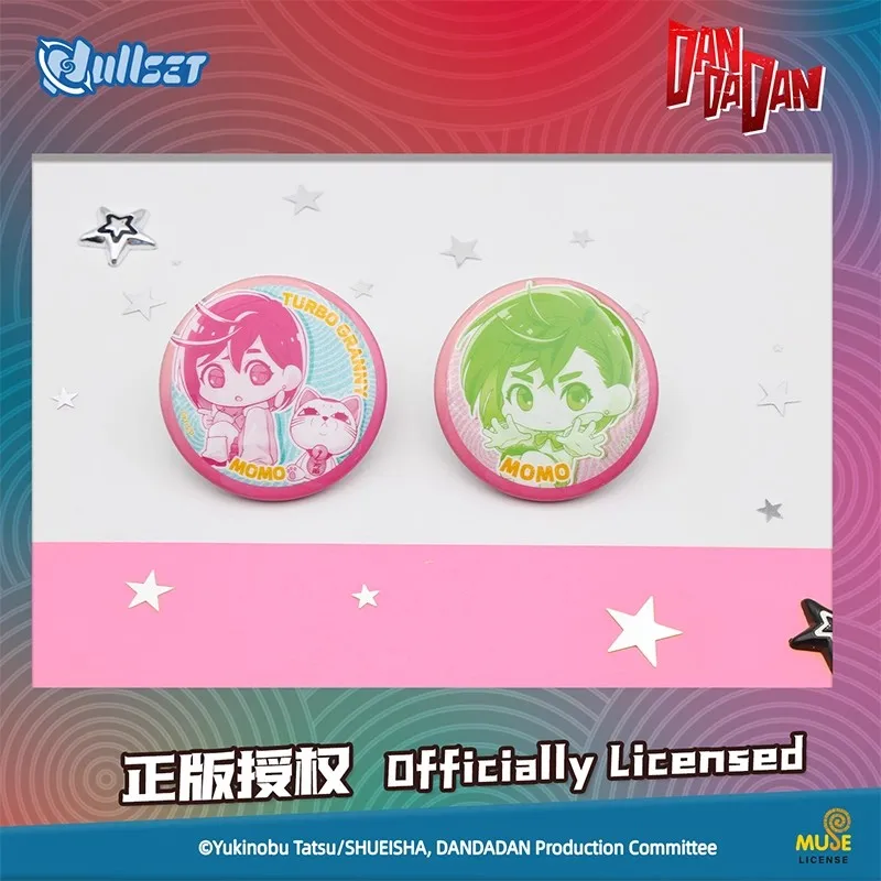 Original Nullset DANDADAN SD Series Badge Blind Bag Momo Okarun Animation Peripheral Acg Decoration Goods Collection Gift