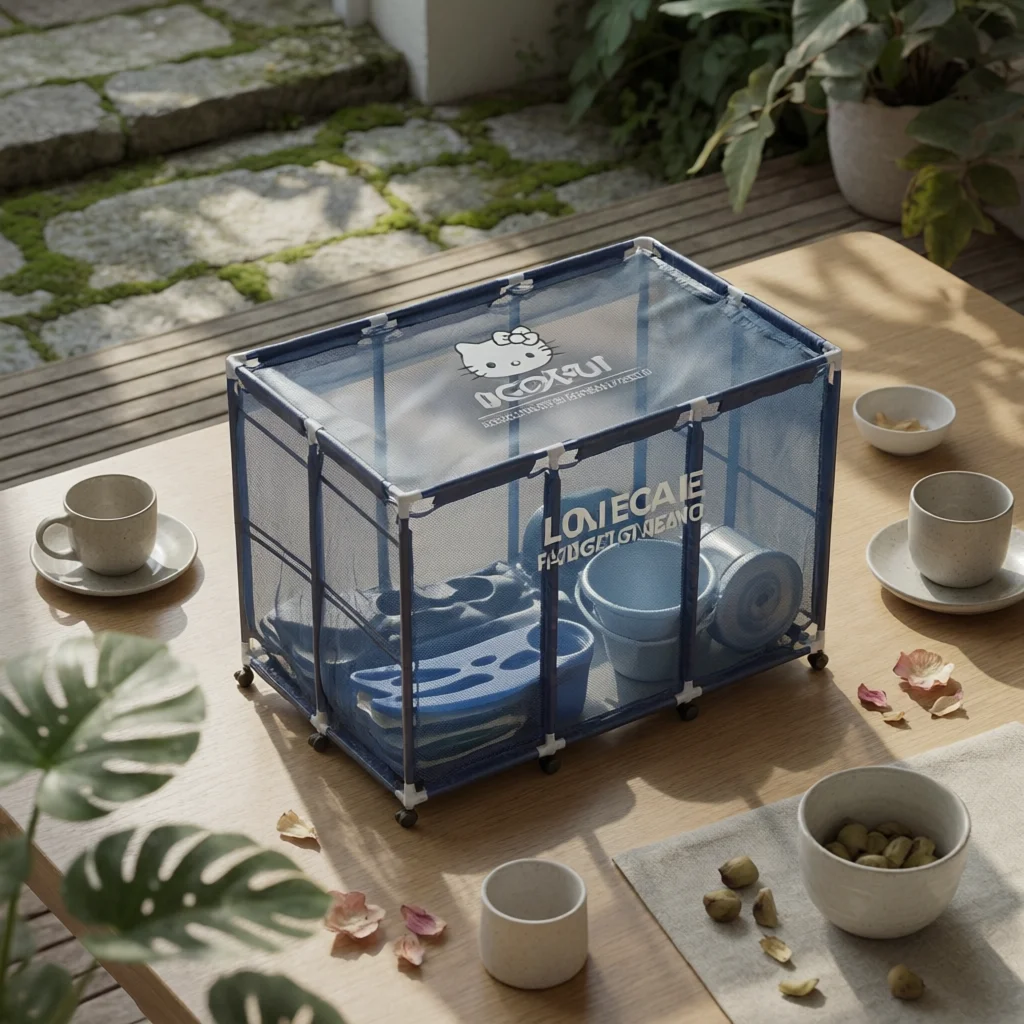 chariot-de-rangement-en-maille-avec-plateau-ouvert-chariot-utilitaire-en-maille-panier-de-rangement-roulant-etagere-organisatrice-bleue-a-cotes-fermes