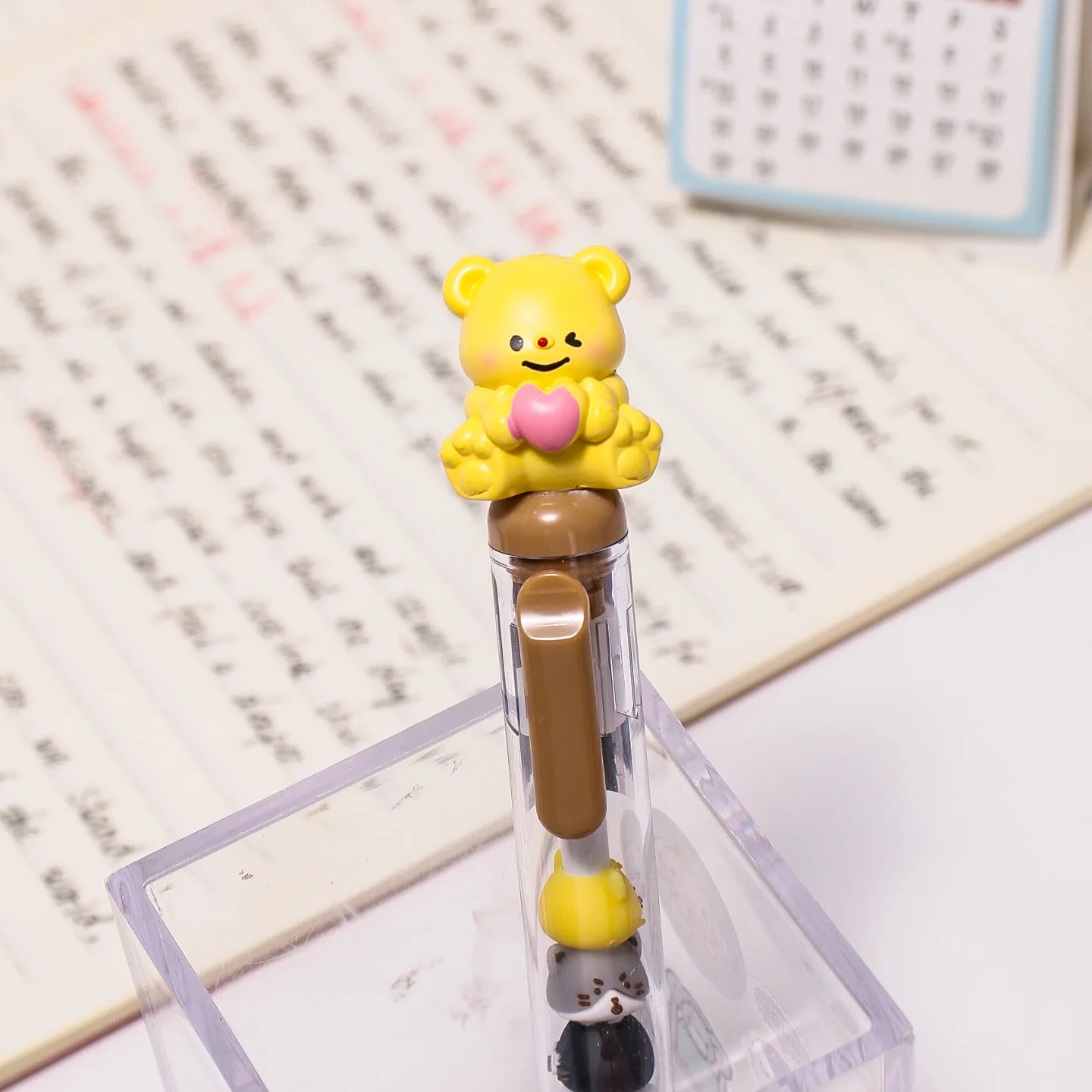 Caneta neutra - Estilo desenho animado, multi-fio, fofa para estudantes. Caneta neutra especializada para crianças.