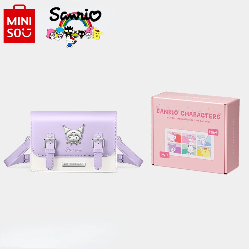 Miniso Sanrio 2024 новая женская сумка через плечо модная Высококачественная Наплечная Сумка для девочек Повседневная Универсальная женская сумка