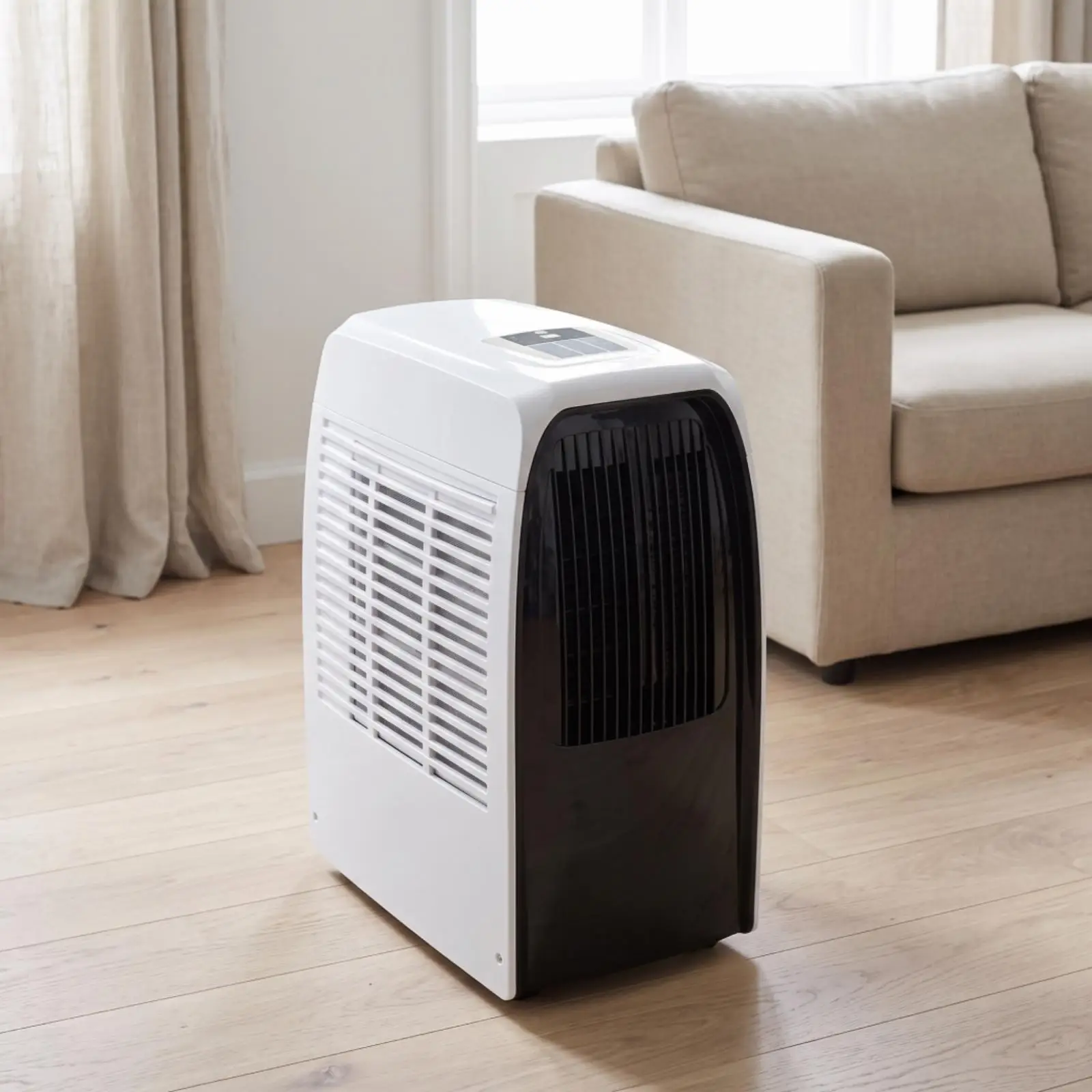 Portable Air Conditioner 9000 BTU Portable Air and Cooling Floor Standing Air Conditioner Compact Room Cooler Mobile