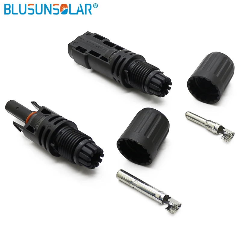 TUV Approved 1500V Solar Connector Solar Plug 30A for Solar Panel Connector UV Resistant