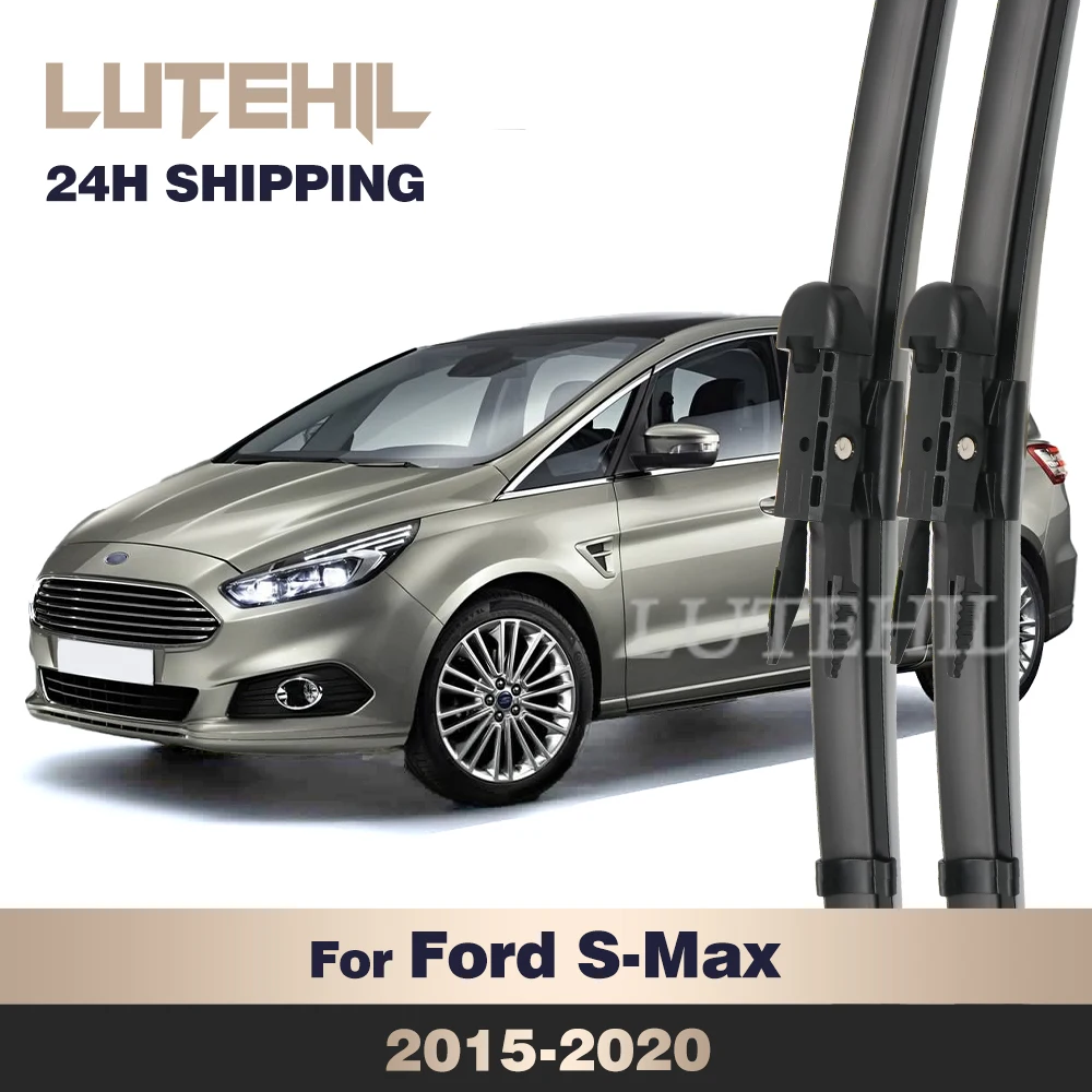 

Для Ford S-Max 2015-2020 2016 2017 2018 2019 стеклоочиститель передние щетки стеклоочистителя лобовое стекло щетка 30 "+ 28"