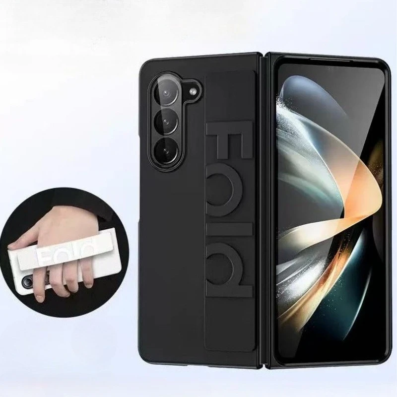 Weiche Silikon-Armband-Handyhülle für Samsung Galaxy Z Fold 8 Ultra Fold 7 6 5 4 3 S26 S25 S24 S23 Ultra Plus Ultradünne Abdeckung