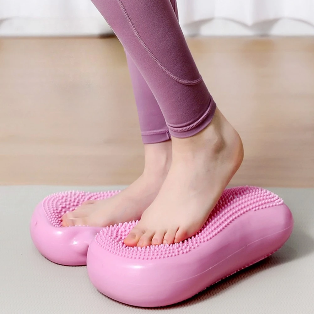 Tapis de massage des pieds, planche d'équilibre, tapis d'acupression, soulagement de la fasciite plantaire, marchepied d'exercice, équipement de fitness à domicile, tapis de massage de yoga