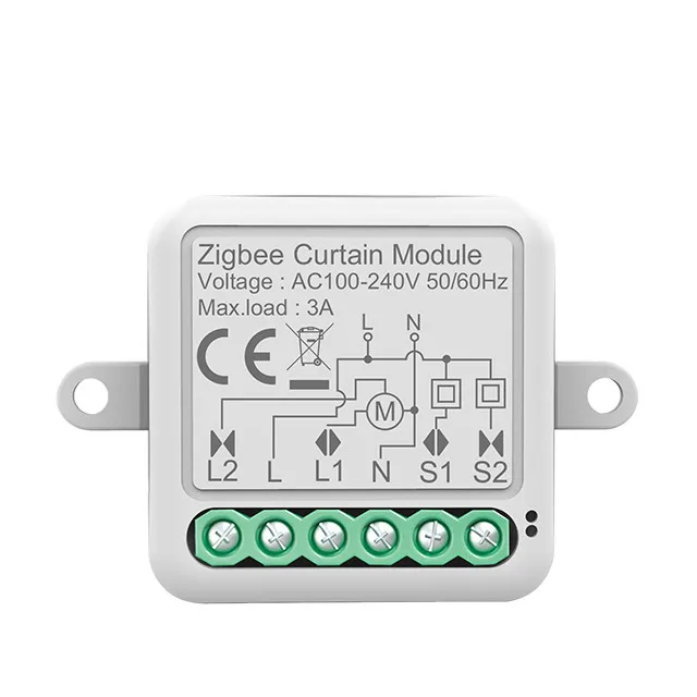 Zigbee 1Gang Curtain