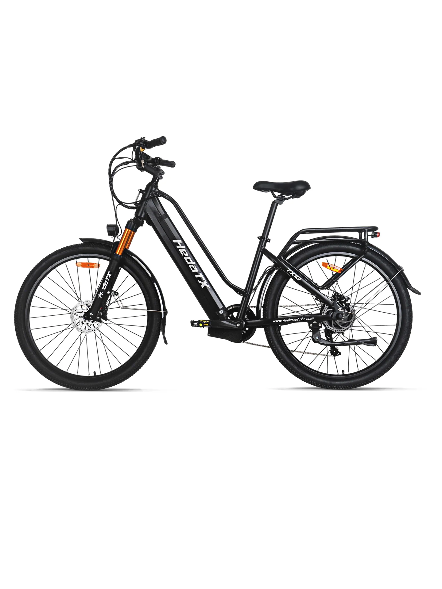 AliExpress NONE HedaTX XT10 Adult City Commuter Electric Bike, LCD Smart Display, 350W Motor, 48V 19.2AH Battery, 27.5‑Inch Tires