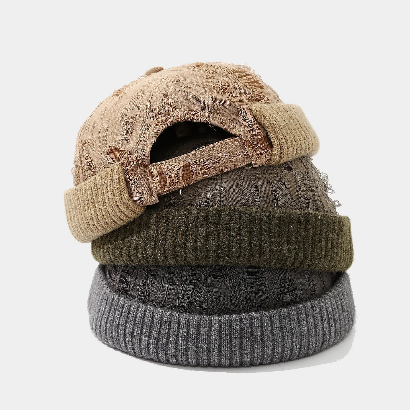 سماكة قبعة دوكر دون قناع كسر قبعة قبعات Brimless قبعة بلون تنفس الرجال امرأة في الهواء الطلق جودة عالية