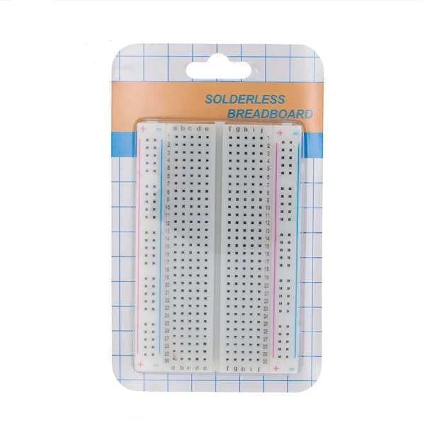 Boyi Technology Mini Transparent Solderless Test Boards Lab Boards 400 Hole 83X55MM