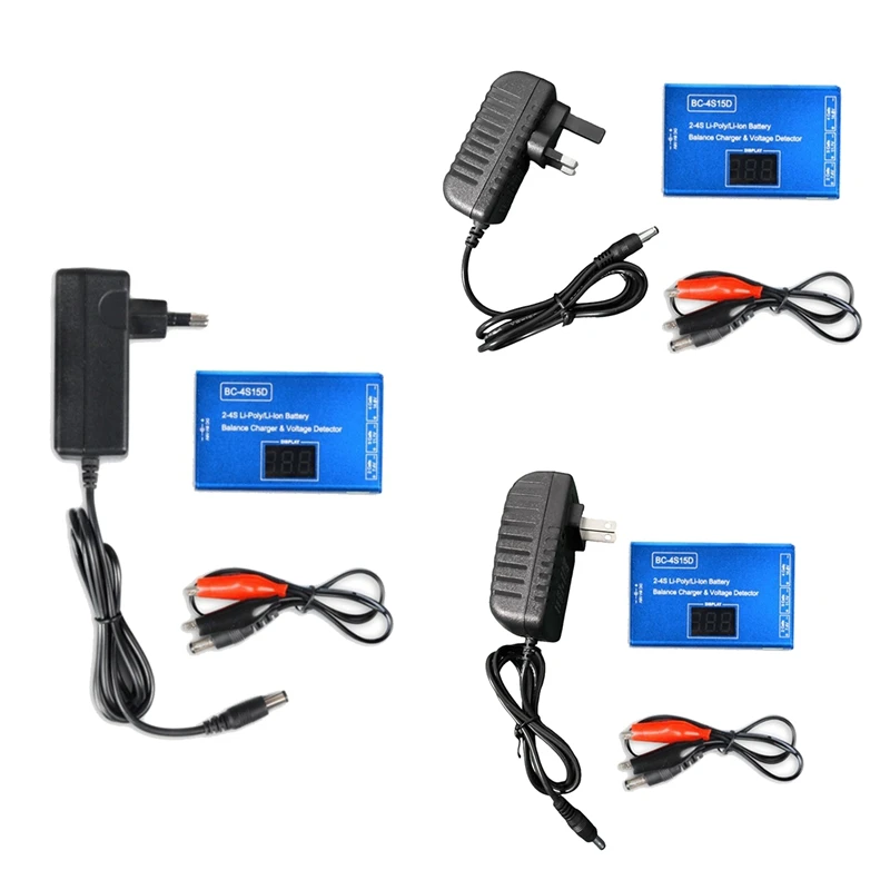 

Зарядное устройство для литий-ионных батарей, с ЖК-дисплеем