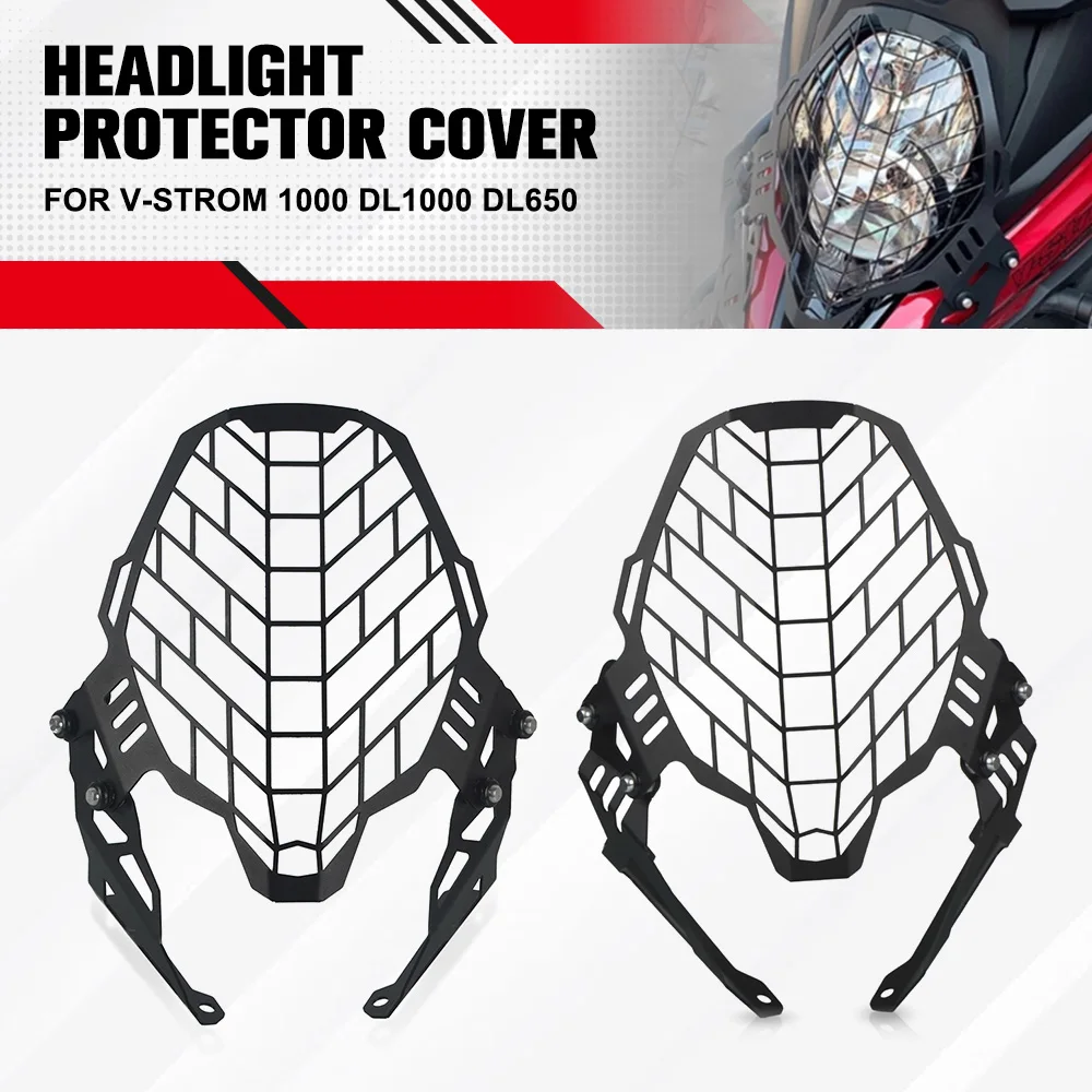 

For SUZUKI DL1000 V-STORM 650 DL650 Vstrom650 2017 -2021 2020 Motorcycle Headlight Guard Protector Grille Cover Vstrom 650 1000