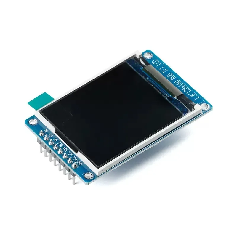 1.8-inch color TFT display screen high-definition IPS LCD screen module 128 * 160 SPI interface