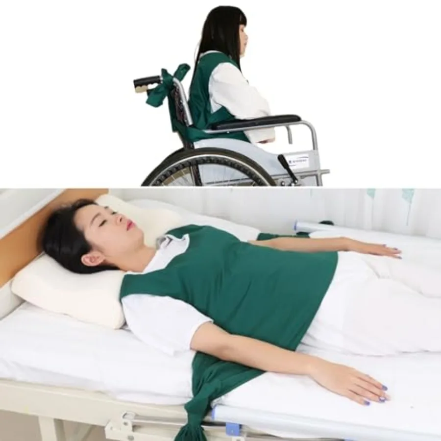 

Vet Retraint Band for Bed or Wheelchair Anti Fall Bed Retraint Waist Strap Adjustable Bed Retraint Band for Elderly Disabled Patient