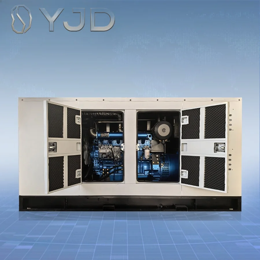 150kW Silent Enclosed Diesel Generator 400V 50/60Hz 1800RPM Automatic Voltage Regulation Overload Protection ATS