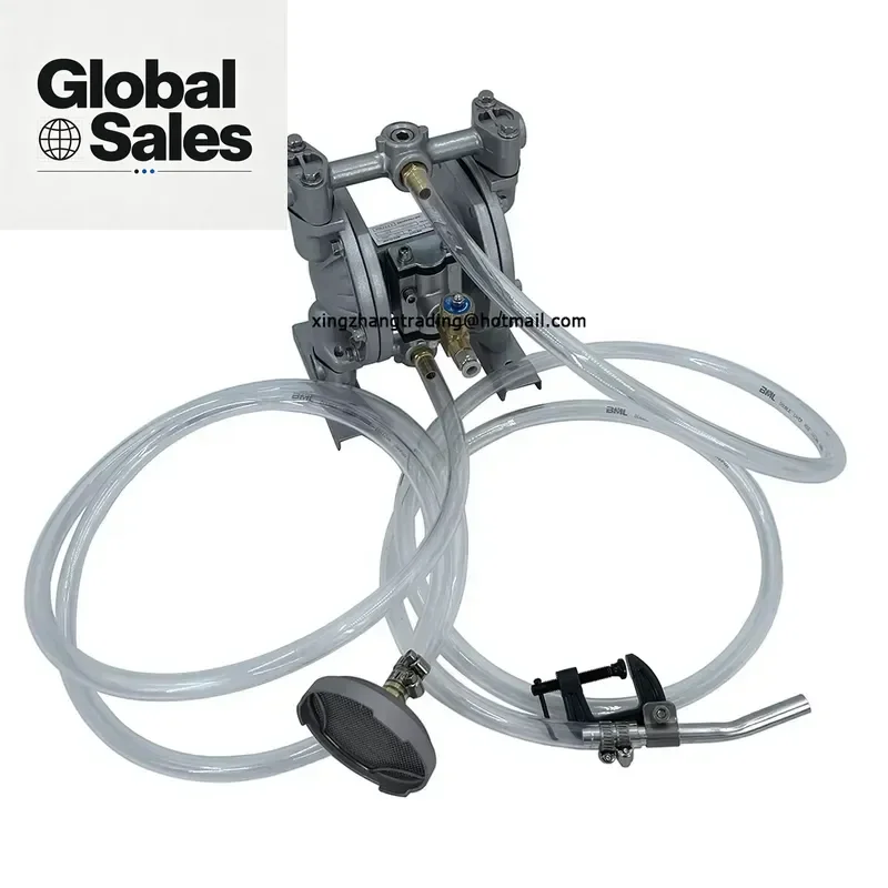 The BML-10 Aluminum Pneumatic Double Diaphragm Pump is the ideal solution for professionals requiring reliable fluid transfer