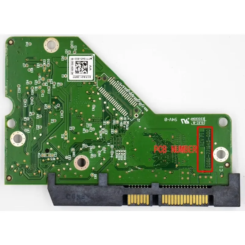 hard disk circuit board /  2060-771945-000 REV P1 , 771945-800