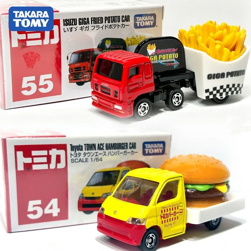 TAKARA TOMY Tomica No.58 Glico Wagon 1/64 Legering Motorvoertuig Diecast Metaal Model Auto Kinderen Kerstcadeau Speelgoed voor Jongens