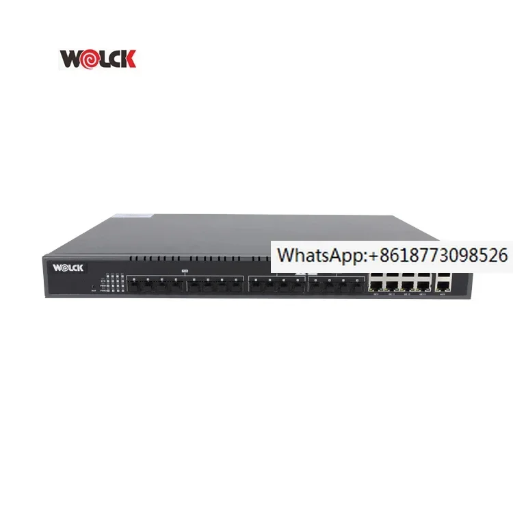 

Высококачественное оптоволоконное оборудование Epon Olt Wolck 10 Ge Uplink 8 портов Pon Gepon Olt