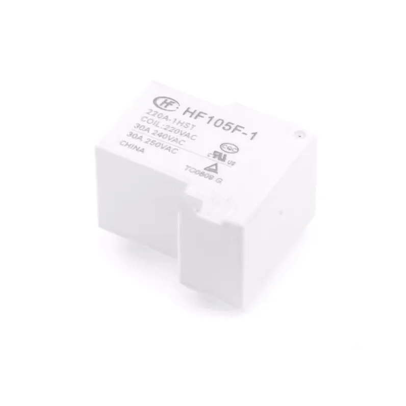 

NEW relay HF105F-1-220A-1HST HF105F 1 220A 1HST HF105F1220A1HST 220V 30A 4PIN relay