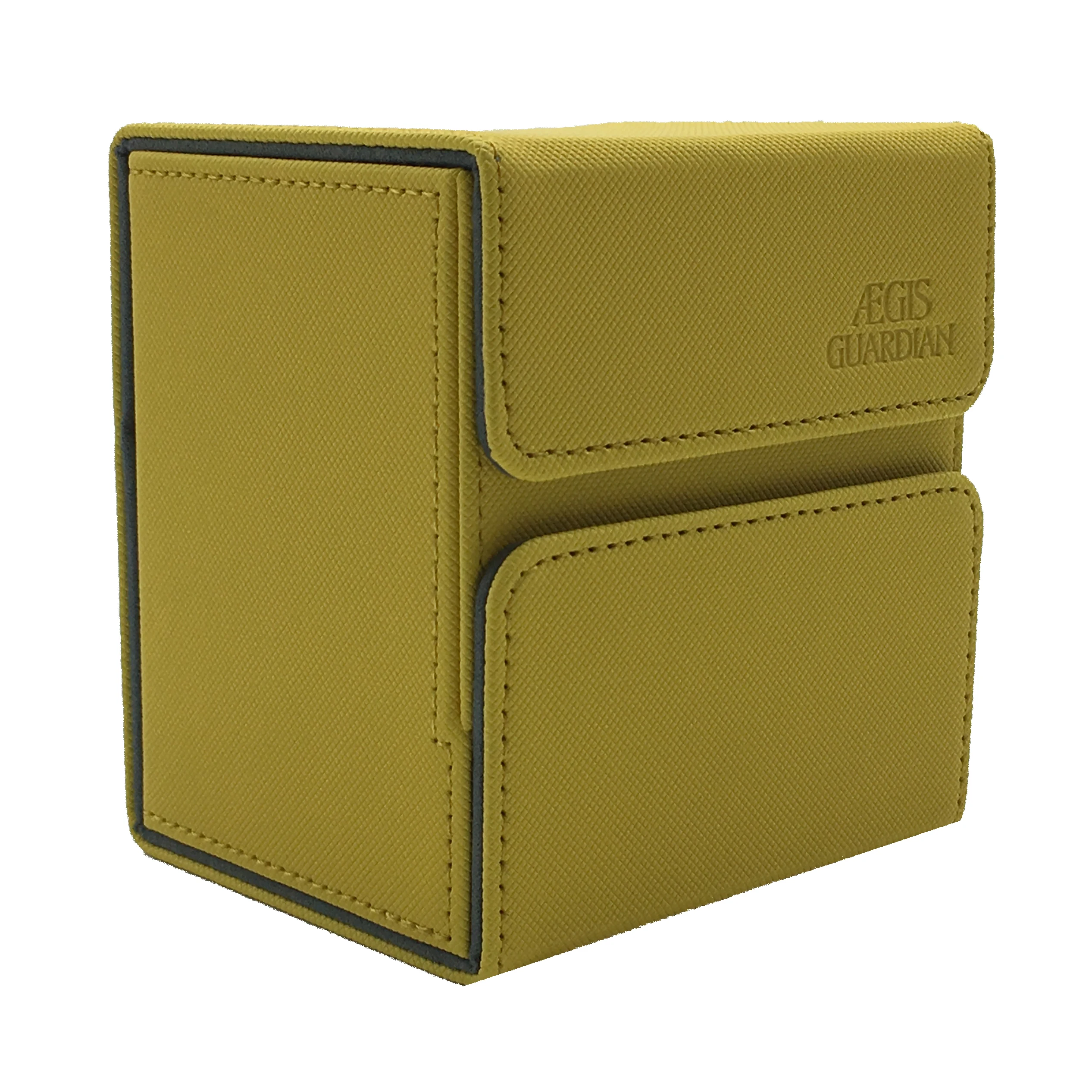 Pu Material That Can Accommodate over 100 Cards, Magnetic Seal, Anti-Dirt, Moisture-Proof Card Storage Box with Lid, Suitable for Magic: the Gathering, Pokémon, and Other Trading Card Games