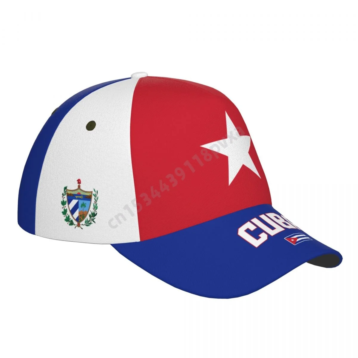 Unisex Cuba Flag Cuban Cool Adult Baseball Cap Patriotic Hat for Baseball Soccer Fans Men Women