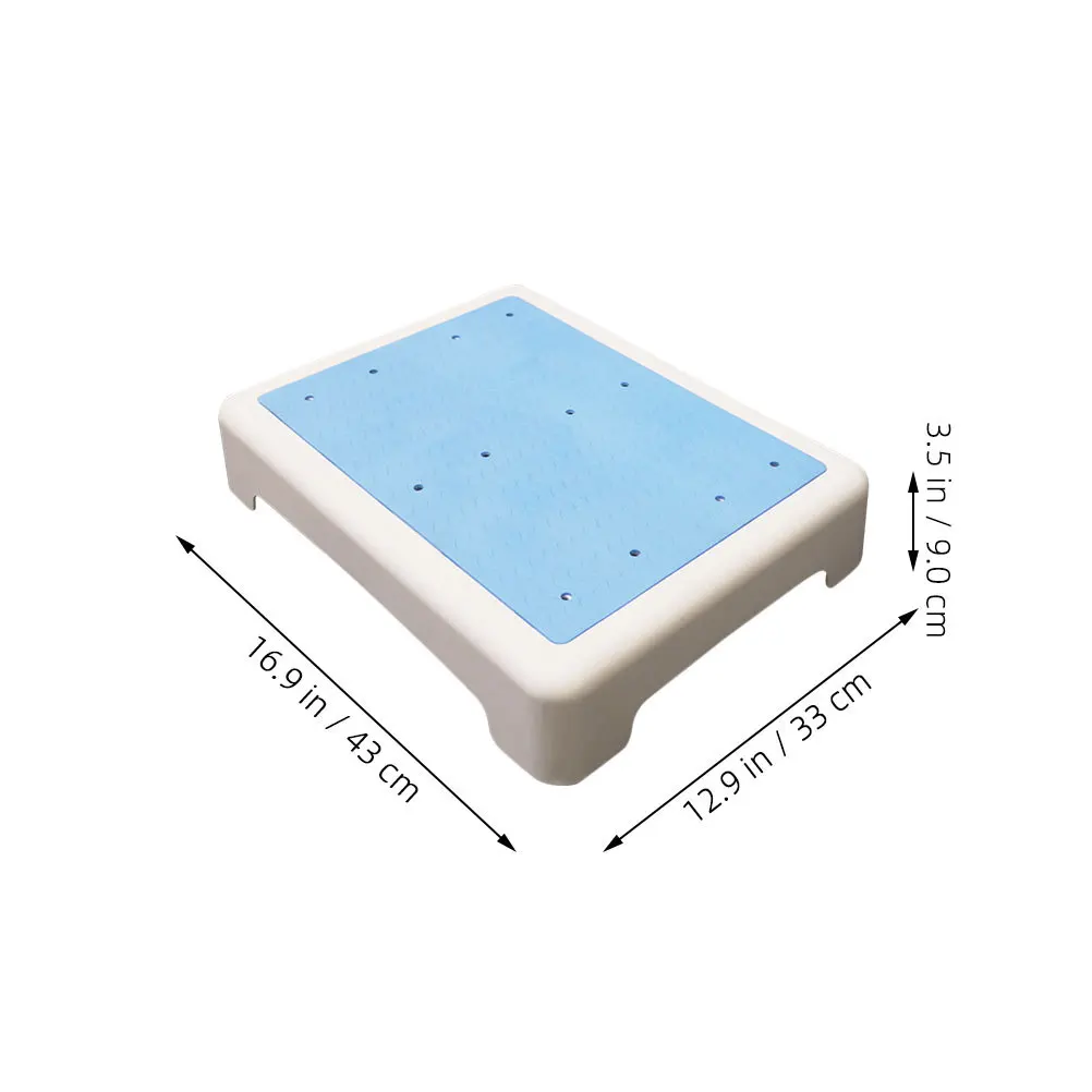 Korte kruk Antislip badkuip Opstapje Douche Korte opstapdouche Antislipmat Stabiele ondersteuning voor veiligheid in de badkamer