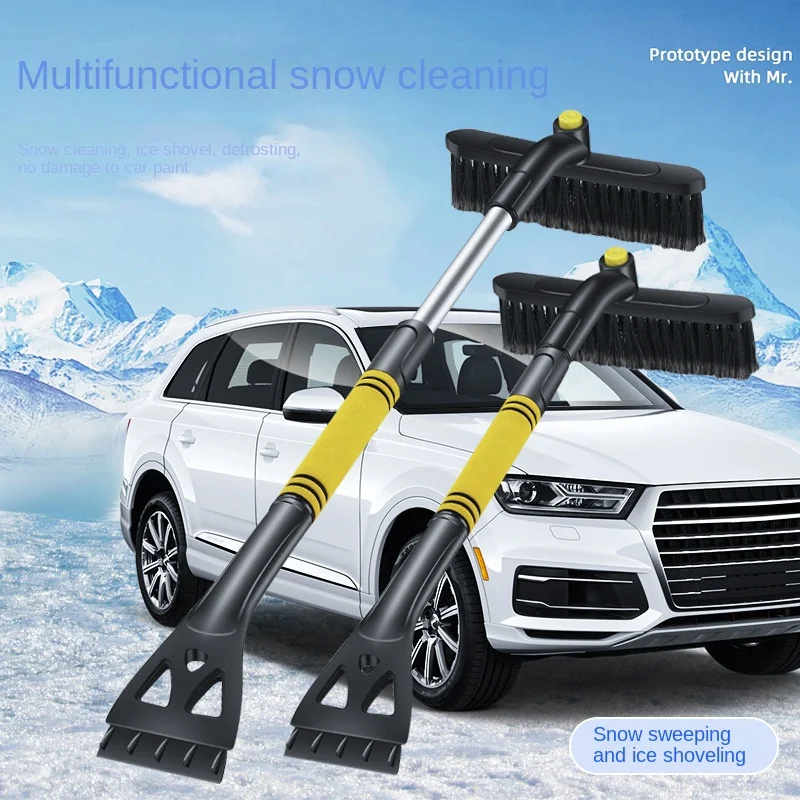 

Car Snow Shovel Car Telescopic Winter Snow Shovel Car Snow Brush Ice Scrapper Ice Scoop Scraper Automobiles Car Wash Accessories