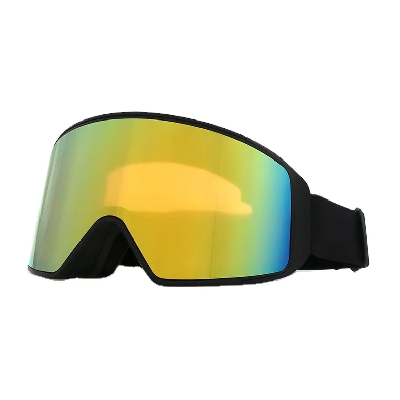 

Customized Cylindrical Ski Goggles with Anti-Fog Layers and Magnetic Mount