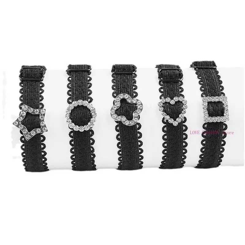 

2pcs Rownestones Претает эластичные башма