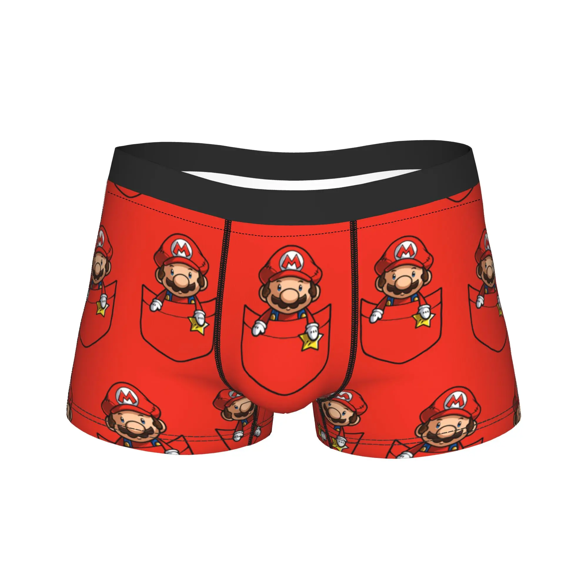 

marioed Boxers Gag Gift For Man Humor Underwear Boxer Briefs