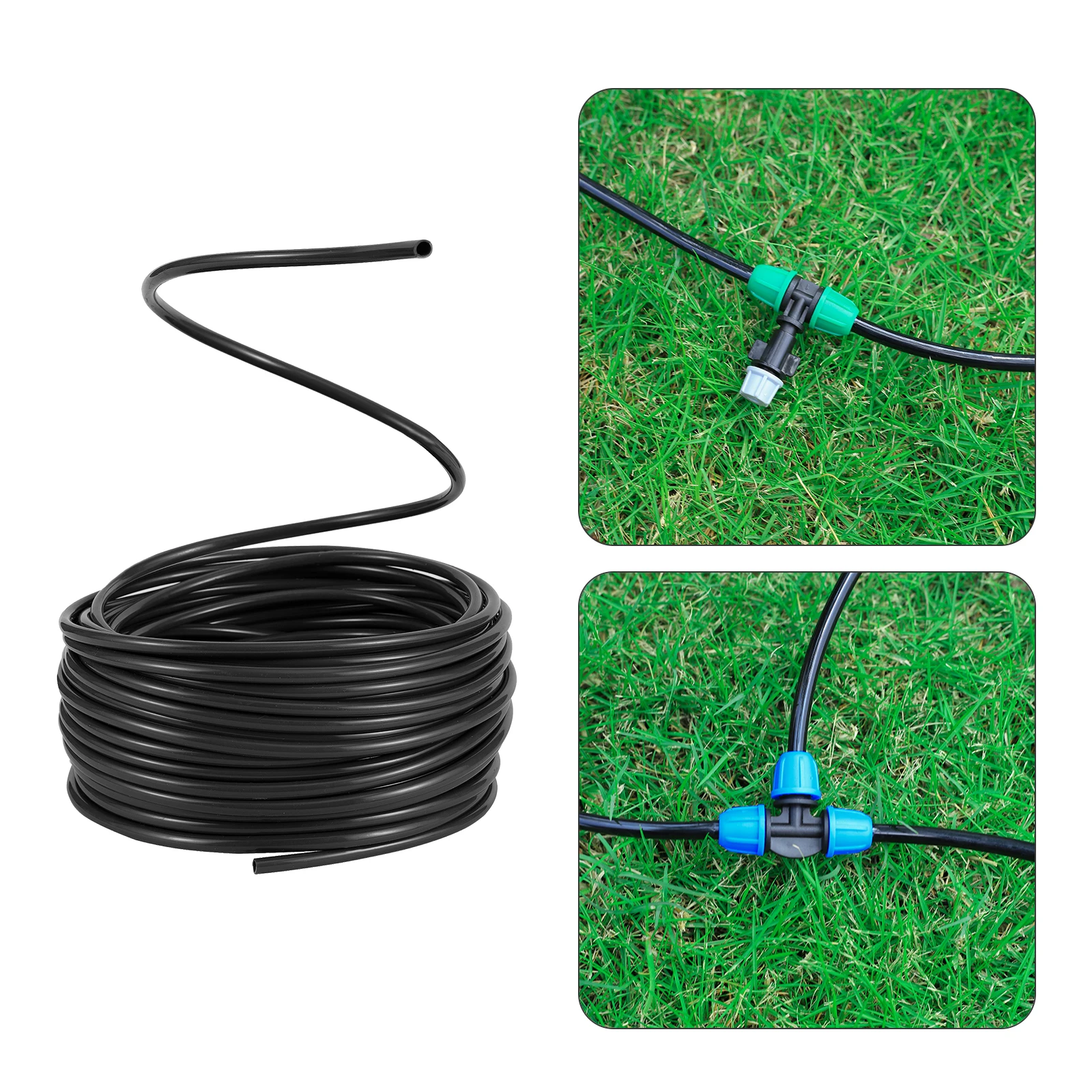 1Roll 5/10/20M Garden Hose 3/5MM 4/7MM 8/11MM 12/16MM Irrigation Pipe Automatic Garden Watering System for Lawns Flowers