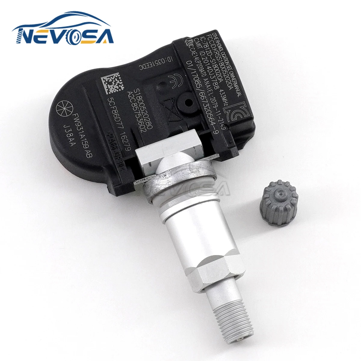 NEVOSA FW93-1A159-AB TPMS Sensor For Land Rover Defender Range Rover Evoque Sport Jaguar F-Type XE XF XJ GX63-1A159-AA 433MHz