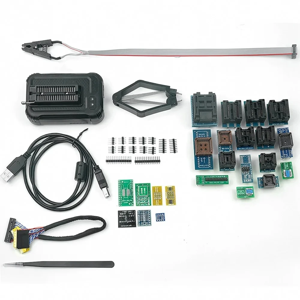 T48 [TL866-3G] Programmer Support 31000+ ICs for EPROM/MCU/SPI/Nor/NAND Flash/EMMC/ IC TESTER/ TL866CS TL866II Replacement