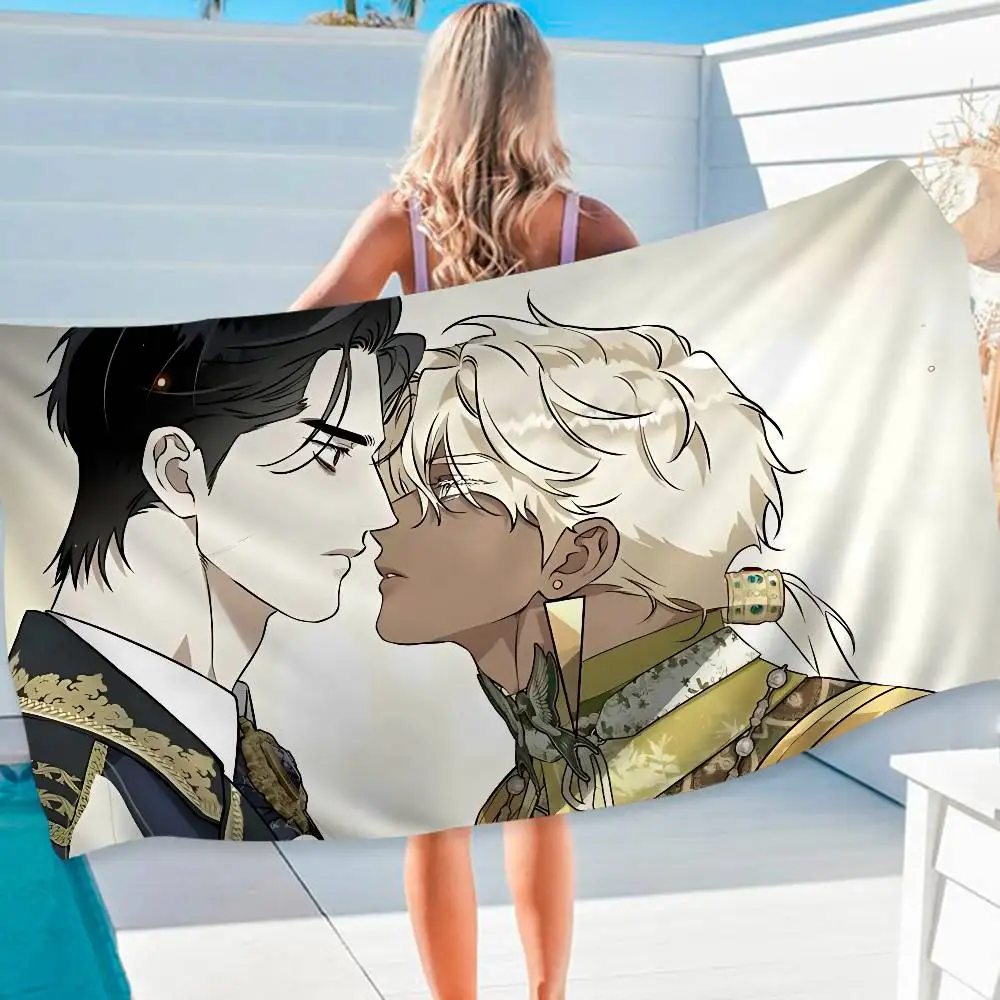 Brothers without a tomorrow bl Anime Microfiber Printed Towel Mountain Climbing Yoga Beach Swimming Running Absorbent Soft Towel