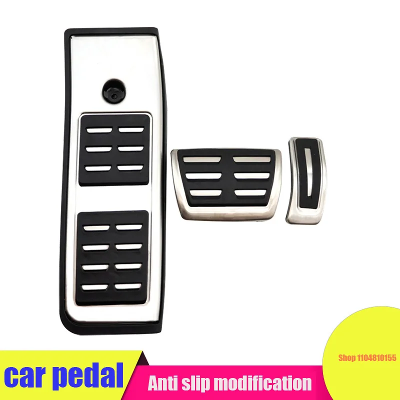 

Car pedals suitable for Audi new A4 modified accelerator, brake, rest area, anti-skid pedals