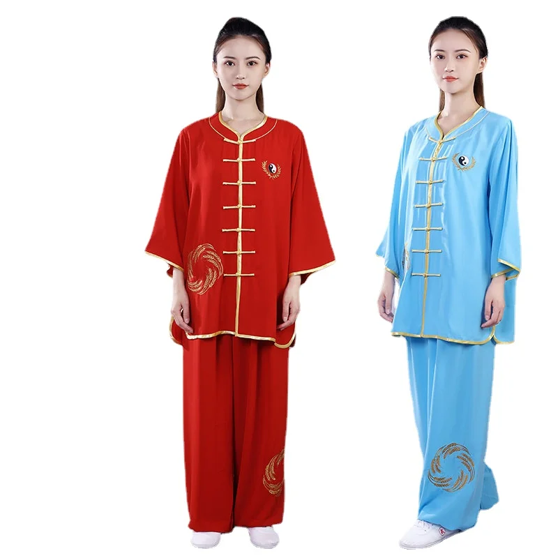 Chinese Tai Chi Uniform Kungfu Clothing Martial Arts Suit Performance Suits Wushu Costume Kung Fu Outfit Tai Chi Clothing V3059