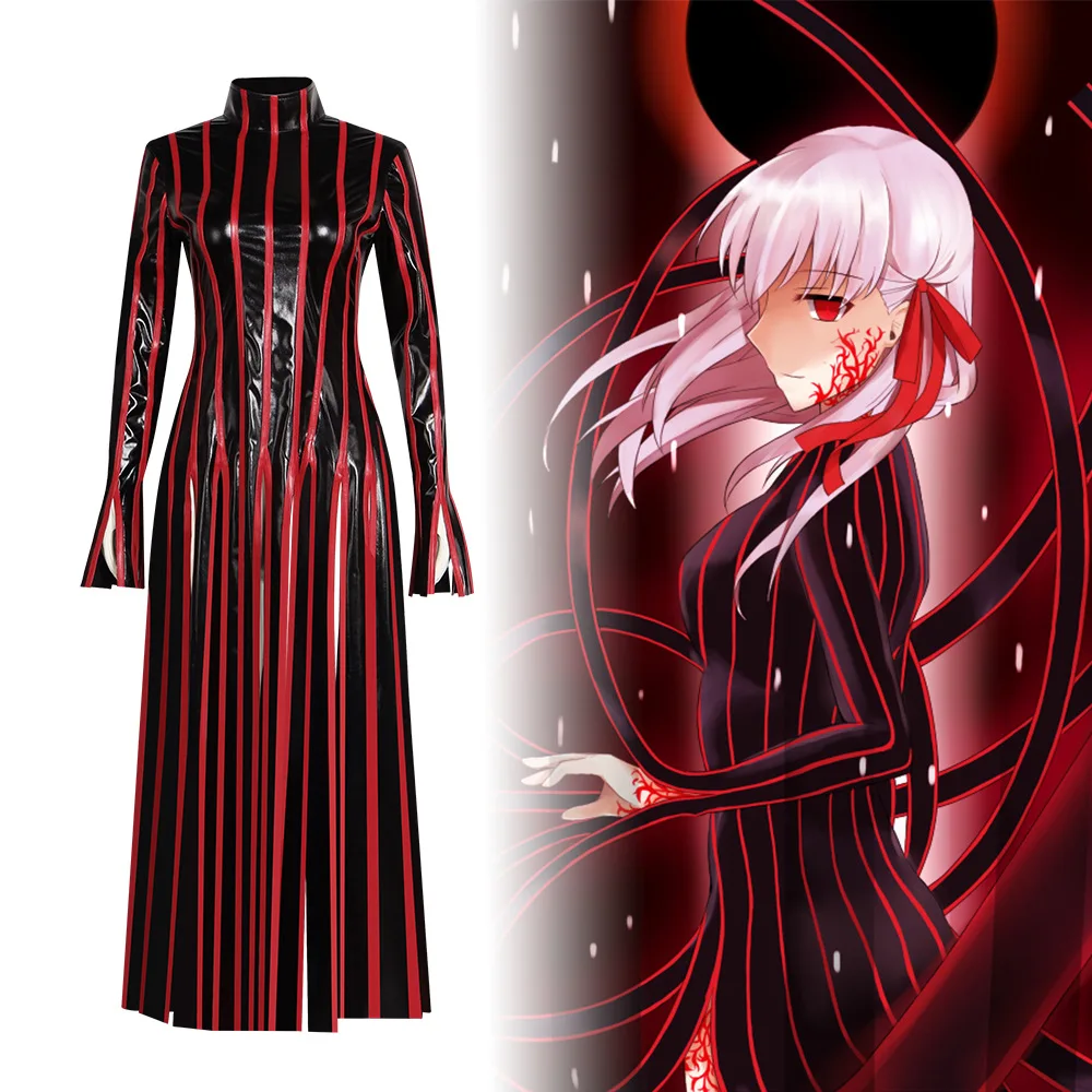 

Fate/Stay Night Costume Of Sakura Tohsaka And Sakura Kiritsugu Long Dress Cosplay Costume Anime Character Role-playing Costume