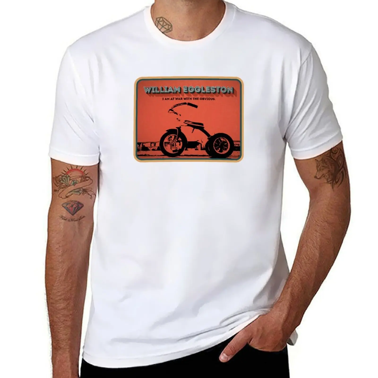 

William Eggleston T-Shirt cotton t shirts high quality t shirt man cotton T-Shirt