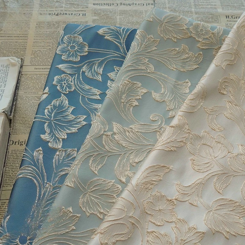 

Palace Style Jacquard Embossed Gold Woven Heavy Work Textured Stiff Material For Dress Qipao Sewing Supplies Bulk Wholesale