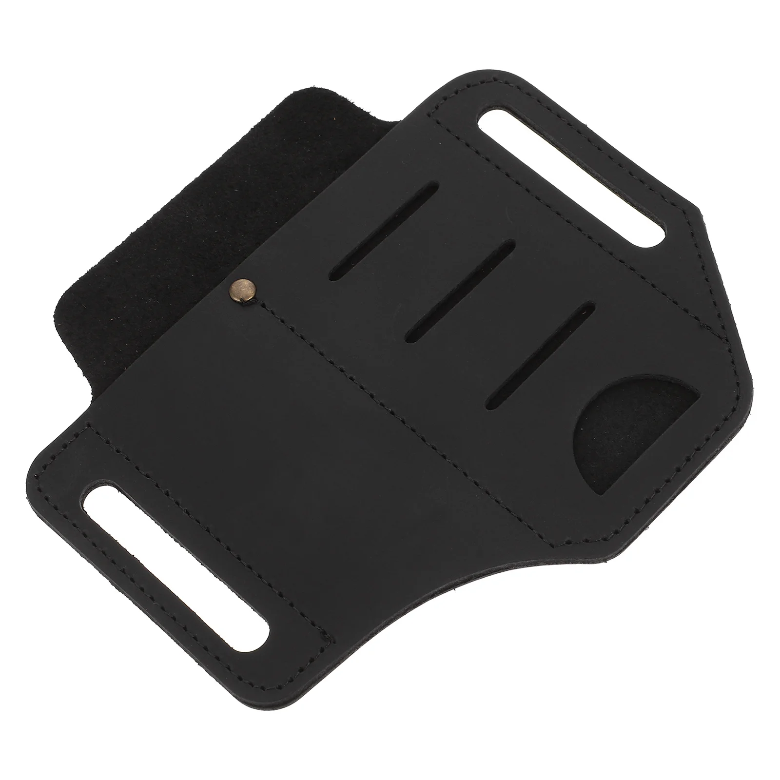 

Belt Organizer Pouch Soft Flexible Flashlight Cutter Pocket Holder Tools Sheath for