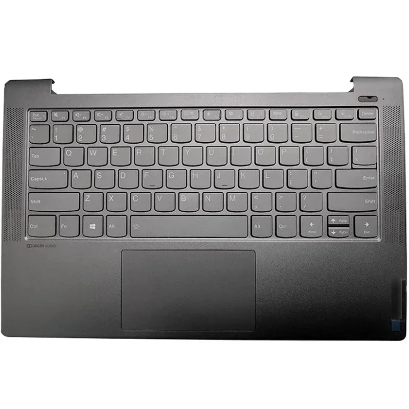 Imagem -06 - Laptop Lcd Tampa Traseira Moldura Frontal Upper Palmrest Caixa Inferior Teclado Apto para Ideapad 514 5-14are05 5-14itl05 Novo