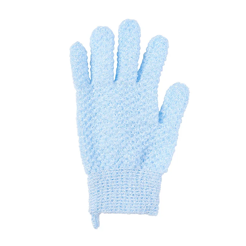 3272 Gloves Body Brush Take A Shower In 1 Minute Exfoliating Scrub Foot Scrubber Cath Sponge High-Elastic Five-Finger Bath Towel