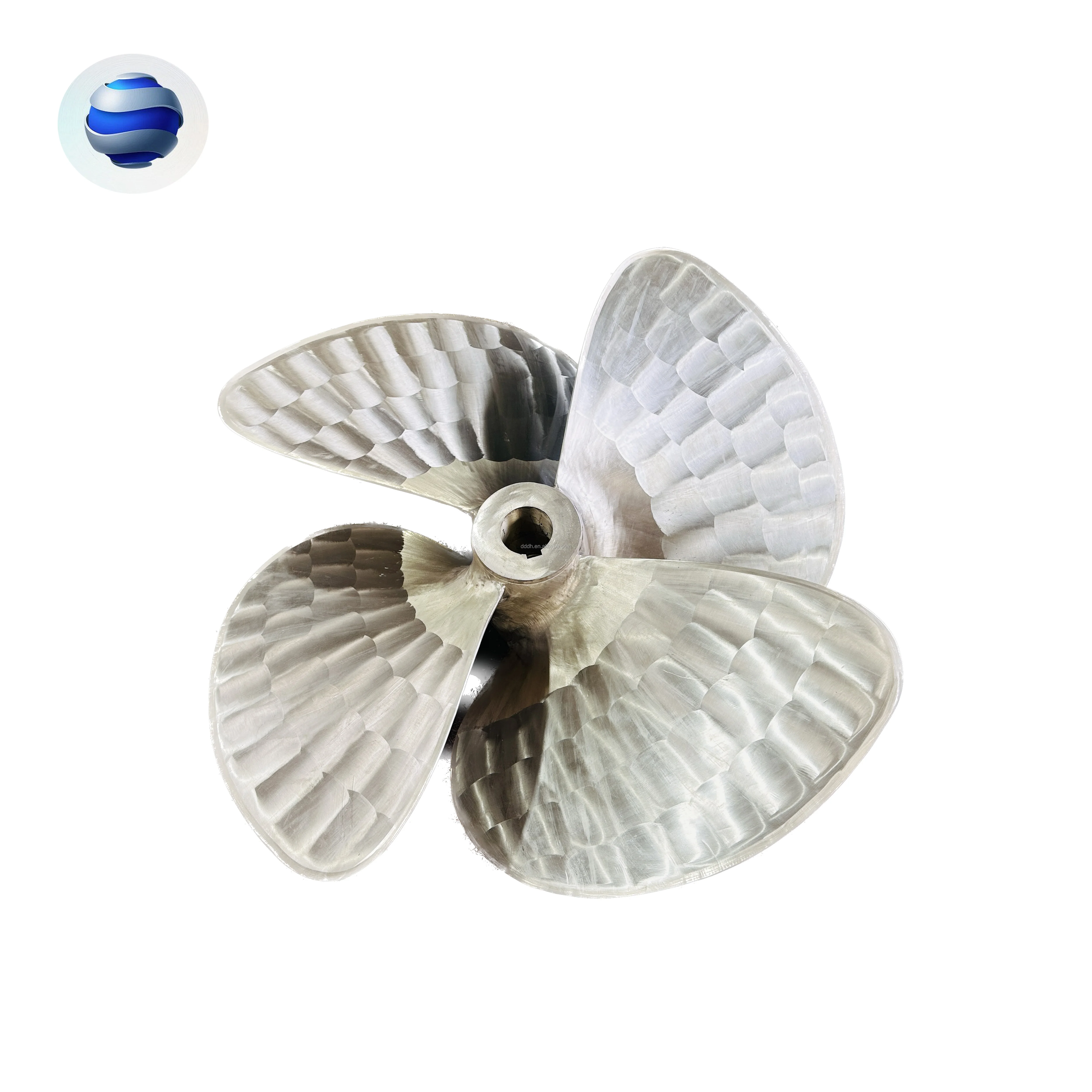 Propeller 4 Blades 1350 Diameter Stainless Steel Bronze Outboat Boat Propellers