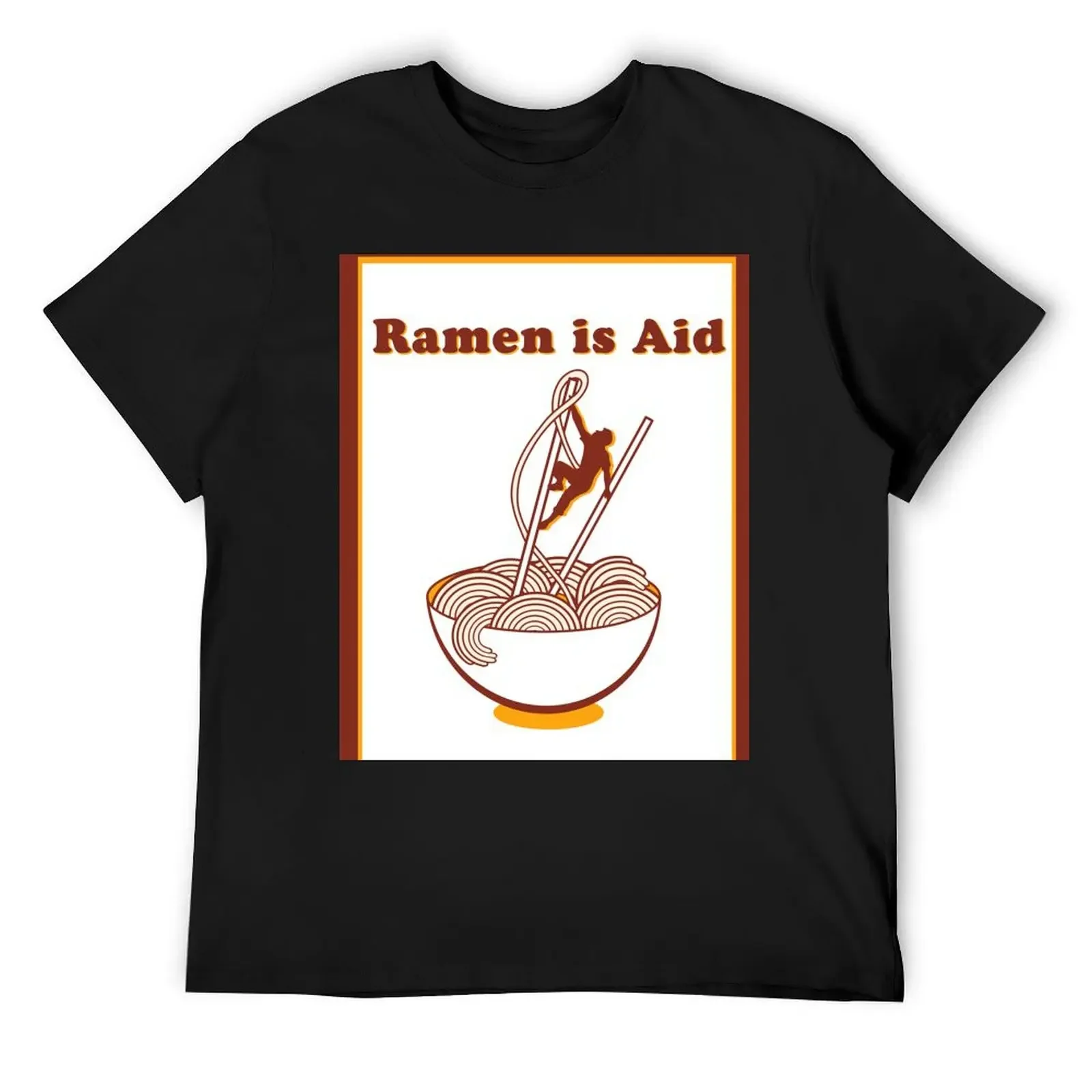 Ramen is Aid VII T-Shirt heavyweights boys whites shirts men graphic